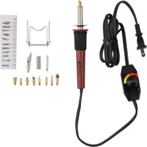 우드버닝을 위한 가변 온도 제어 기능이 있는 호두 속 크리에이티브 베르사 툴 11가지 포인트(팁) 오리지널