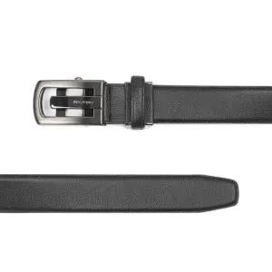 [갤러리아] 26SS 베노베로 소가죽 올메탈 흑사틴 자동벨트 BMG1ACB1243