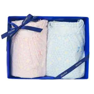 [NS홈쇼핑](쌍둥이출산,백일,돌,반소내의세트)크킁무소상하블루+핑크세트(A13-13007SET)..[35780641]