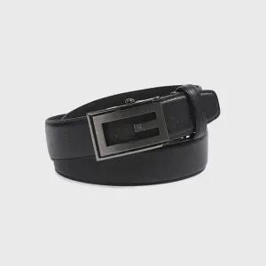 [갤러리아] 베노베로 26년신상 올메탈 흑사틴 소가죽 자동벨트 BMG1ACB1252(포장,양말사은)