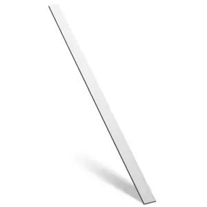 모닝로 6063 알루미늄 플랫 바 1/4 두께 x 1-1/2 폭 4피트 길이 범용 플레이트 금속