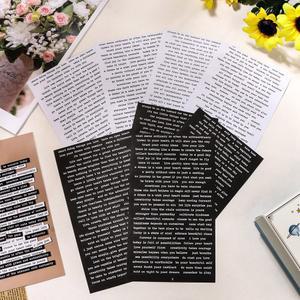 406PCS 스크랩북 저널링을 위한 동기 스티커 DIY 따옴표 부여 앨범 긍정적인 공예 예술 꾸밈을