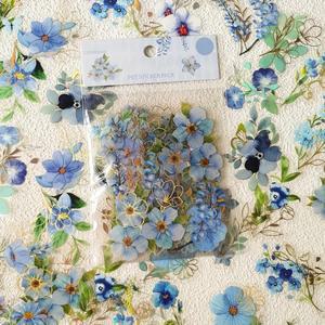 40 로밍 빈티지 만든 라벨 일기 앨범 스티커 SCRAPBOOKING 장식 손으로 스틱 재료 식물