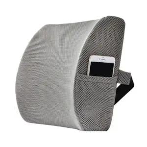 의자 허리 등받이 메모리폼 받침대 3D 쿠션 보호대 차량용