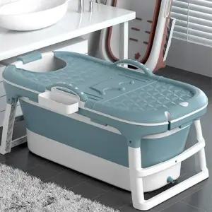 [마이모노샵][마이모노샵] 원룸 1인 자취생 보관편리 접이식 반신욕 덮개 사우나 욕조 (17167009)