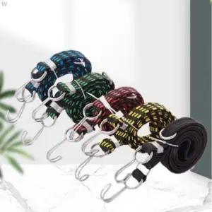 생활용품 오토바이 고정끈 탄성로프 일자형 2개