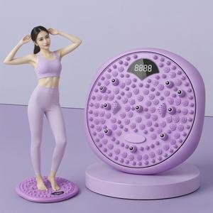 허리 비틀기 디스크 타입-C 충전 자기 지압 매트 미끄럼 방지 스마트 호환 카운팅 트위스트 머신 바디 쉐이