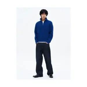 에잇세컨즈 8SECONDS 에센셜 와이드핏 데님 팬츠 네이비 425121LPBR 404879