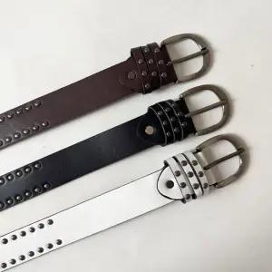 스터드 볼드 여성벨트 PU가죽 원피스 허리띠 와이드벨트
