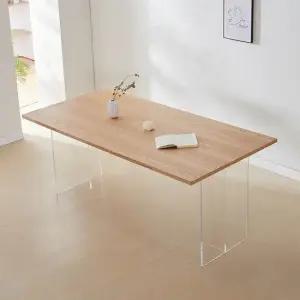 플렉시 아크릴 1400 테이블 단품)