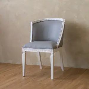 [피어젠]로라 프렌치 엔틱 로라 원목 식탁 의자