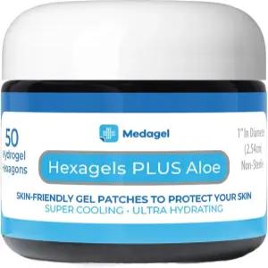 메다겔 헥사겔 플러스 알로에 베라 - 물집 예방 및 진정 관리를 위한 고급 힐링 하이드로겔 패드 발