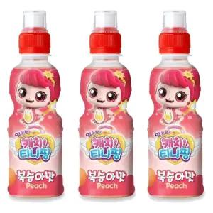 웅진 캐치 티니핑 복숭아맛 200mlx24페트/사탕/동결건조/과자/세트/딸기맛/말랑/스트로베리/비밀/캔디/캐러