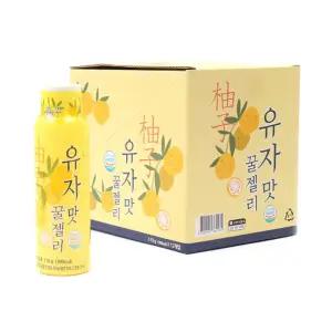 코코 꿀젤리 유자맛 110g 1타 12개입/젤리/간식/샤인머스켓/딸기/제리/1개/망고맛/샤인머스켓맛/110G/1곽