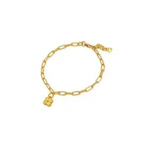 [골드모아]여자 순금 팔찌 7.5g [클로버 클립]