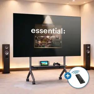 [노스바유]NB 전동 이동식 TV 거치대 전자칠판 스탠드 P150