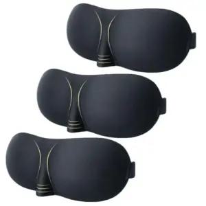 바다봄 고급 암막 수면용 눈가리개 수면안대 3개