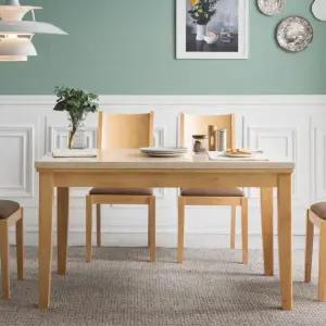 NEW 에렌 내추럴 4인용 대리석 식탁 (의자제외)