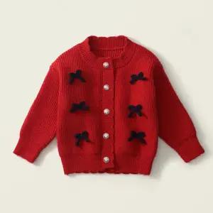 홀리데이리본 여아 긴팔 니트가디건 206100