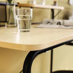 [마이모노샵][마이모노샵] 원룸 학생 아이방 블랙 철제 책상 화장대 작업대 디자인 (17054385)