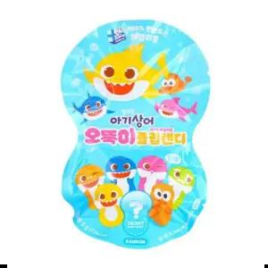 어린이캔디 (랜덤배송) 핑크퐁 아기상어 오뚝이플립캔디