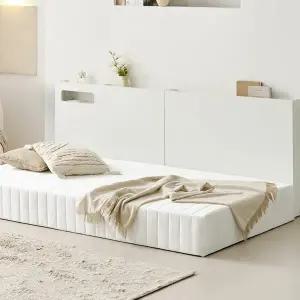 상일리베가구 데이픽 침대 사이드 선반 LED 높은 틈새 수납장 1000