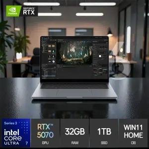 삼성전자 갤럭시북6 울트라 NT960UJH-XD72Y (SSD 1TB / 32GB / RTX5070 / 울트라7 /WIN11) / ywdt