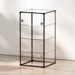 대형 투명 장식장 전시 아크릴 피규어 모형 케이스 수집용 진열장 유리장 장식함