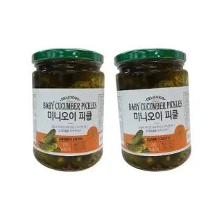 딜리셔스 미니 오이피클 500g x 2개
