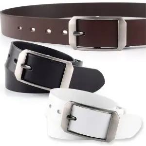 [다잇템]남자 셋업 허리띠 데님팬츠 진짜 레더 벨트_P340085429