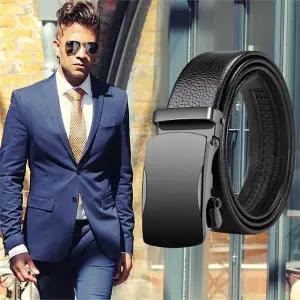 [다잇템]남성 골져스 셋업 레더 허리 웨딩 벨트_P338099287