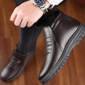 부츠 겨울 남성 털안감 따뜻한 방한화 고급스런 단화