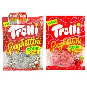 트롤리스파게티니세트 1개 콜라 +딸기 신 젤리 긴