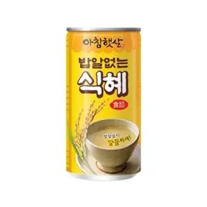 [웅진식품]웅진 아침햇살 밥알없는 식혜 180ml 60캔