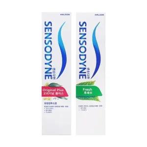센소다인 오리지널 플러스 민감성 치약 100g + 후레쉬 민감성 치약 100g