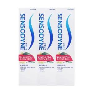 센소다인 오리지널 플러스 민감성 치약 100g x3