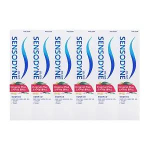 센소다인 오리지널 플러스 민감성 치약 100g x6