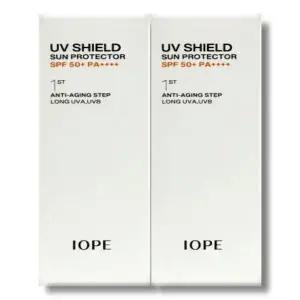 [셀러허브][영양친구] 아이오페 유브이 쉴드 에센셜 선크림 50ml 2개 (S30610754)