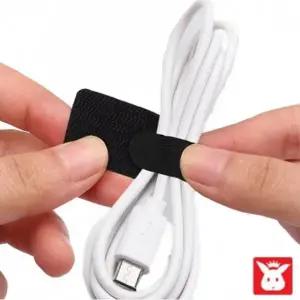 홀더 전선 휴대폰 이어폰 케이블 선정리 고정 정리 타이 30개