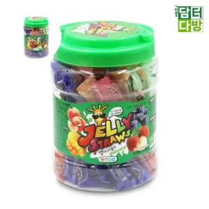 키즈웰 810g 젤리스트로우 웰 키즈 빨대 맛있는 박스