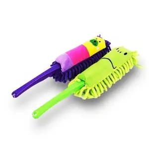 극세사 먼지떨이 초록 자동차 극세사 차량 캐릭터