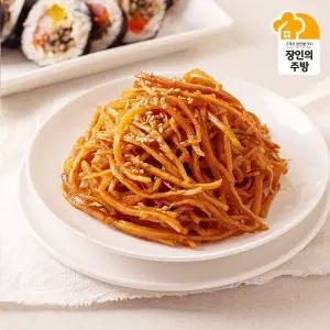 [이광석장인]우엉채조림1kg + 궁채1kg 반찬 밥도둑