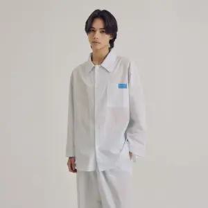 [갤러리아] [오르시떼] 남녀공용 H318 스트림아이보리 긴소매 파자마 세트