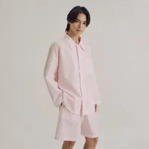 [갤러리아] [오르시떼] 남녀공용 H320 프라터핑크 긴소매+5부팬츠 파자마 세트