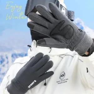 플리스 장갑 장갑 등산 겨울 방풍 터치 보온 여성장갑 남성장갑 아웃도어 방한