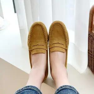 여성 일상용 키높이 코지 로퍼