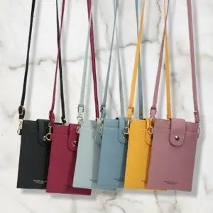 CCB421B여성용 일상 미니 크로스백 폰 수납 가방