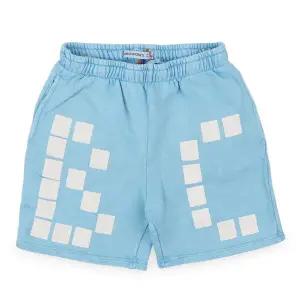 [보보쇼즈] 키즈 스퀘어 로고 버뮤다 팬츠(스카이) B126AC061 451