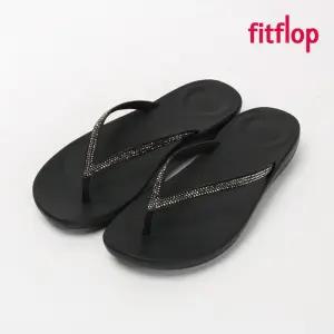 핏플랍 쪼리 아이쿠션 스파클 플립플랍 여성 블랙 R08-001