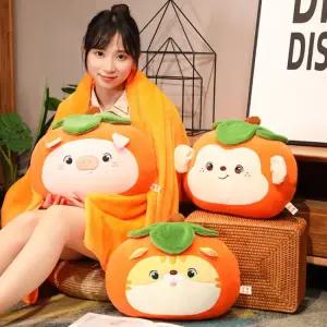 단감 인형 단감 원숭이 곶감 고양이 쿠션 봉제인형 인형쿠션 실사동물